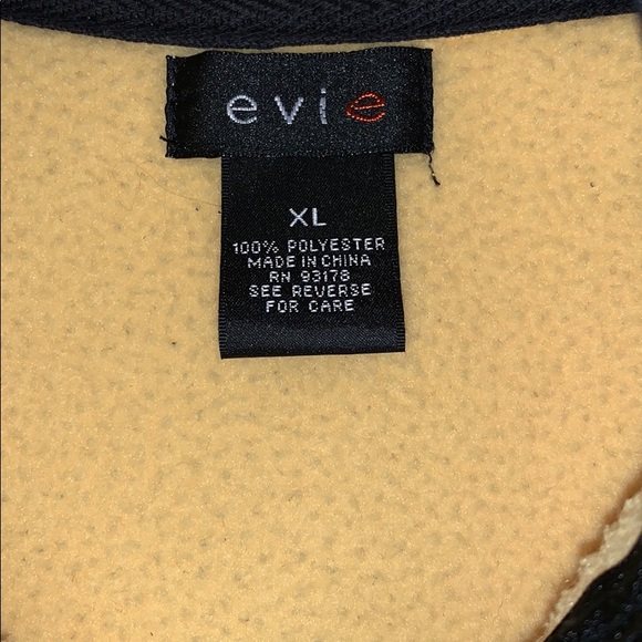 Evie bright yellow black ribbing vest - Picture 3 of 3